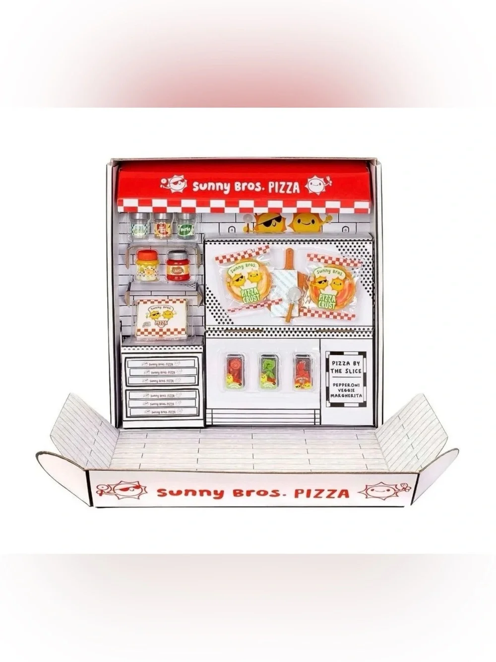 Mini Verse Make It Mini Pizza Party - White & Red